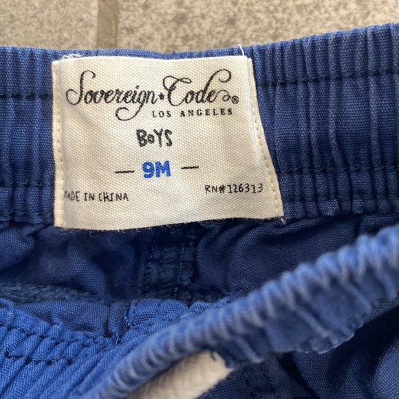 Sovereign Code Baby Boy Dino Onesie & Shorts, Sz 9 Months - Picture 7 of 9